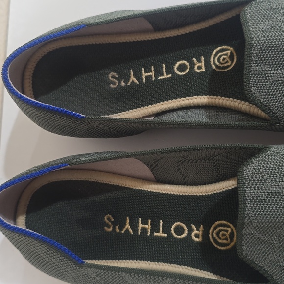 🪴 ROTHY'S "THE FLAT" TURTLE PRINT KNIT ROUND TOE FLATS - Picture 7 of 12